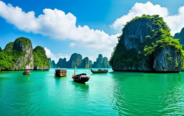 브랜드 마케팅 관련 주요 중점 과목 - **A bustling street scene in Hanoi's Old Quarter:** Narrow streets filled with vendors selling color...